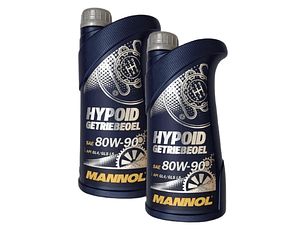 Aceite Hypoid 80w90 Gl-4 / Gl-5 Ls Marca Mannol 2lts