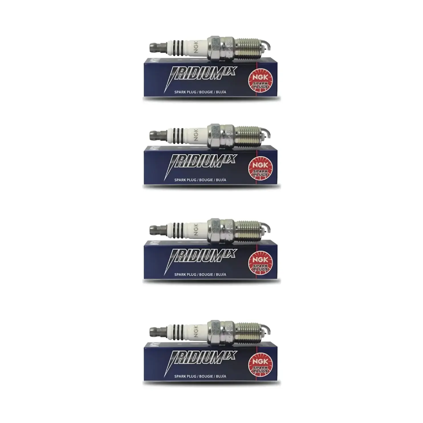 Bujías Ngk Iridium Bkr6eix-11 Para Vehículos 4 Unidades 2