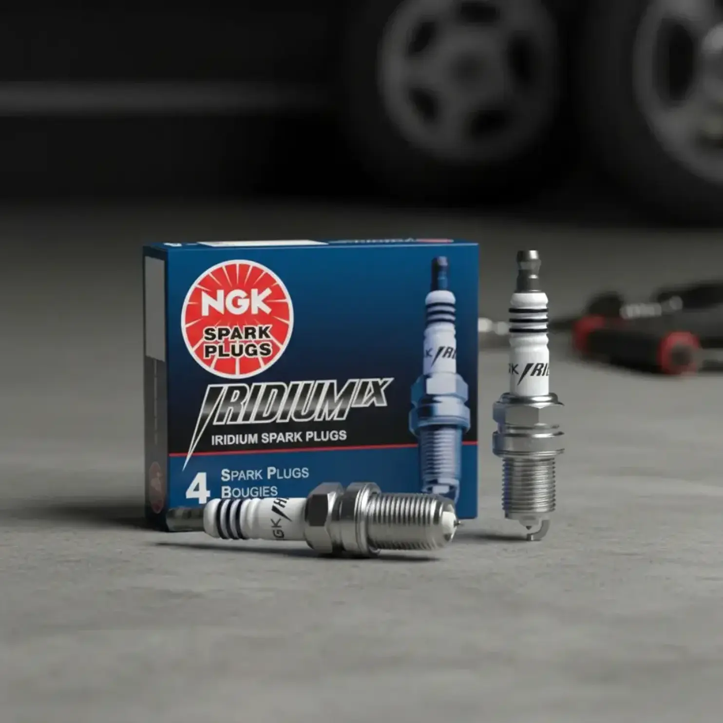 Bujías Ngk Iridium Bkr6eix-11 Para Vehículos 4 Unidades 3