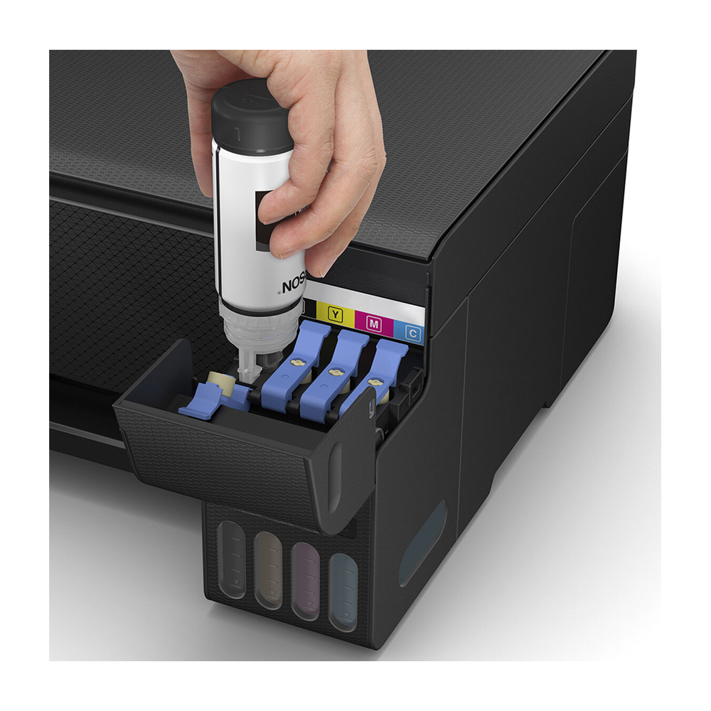 Multifuncional Epson EcoTank L3210, Tinta Color, +A4, Impresora – Fotocopiadora – Scanner 4