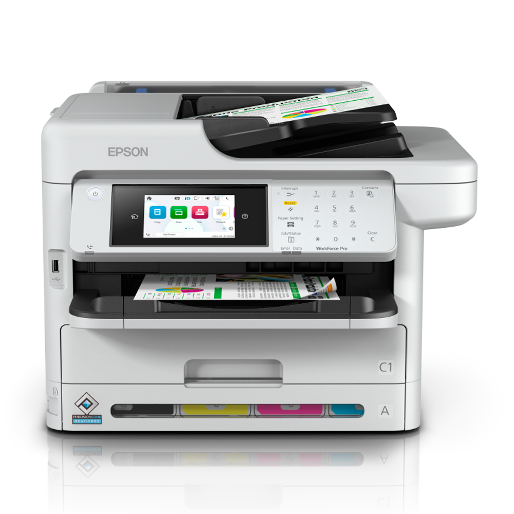 Multifuncional Epson WorkForce Pro WF-C5891, Tinta Color, +A4, Wi-Fi, Ethernet, Impresora – Fotocopiadora – Scanner – Fax 1