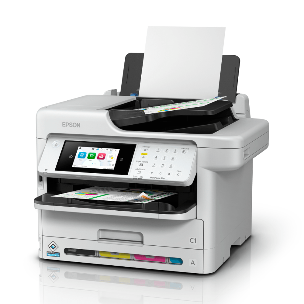 Multifuncional Epson WorkForce Pro WF-C5891, Tinta Color, +A4, Wi-Fi, Ethernet, Impresora – Fotocopiadora – Scanner – Fax 2