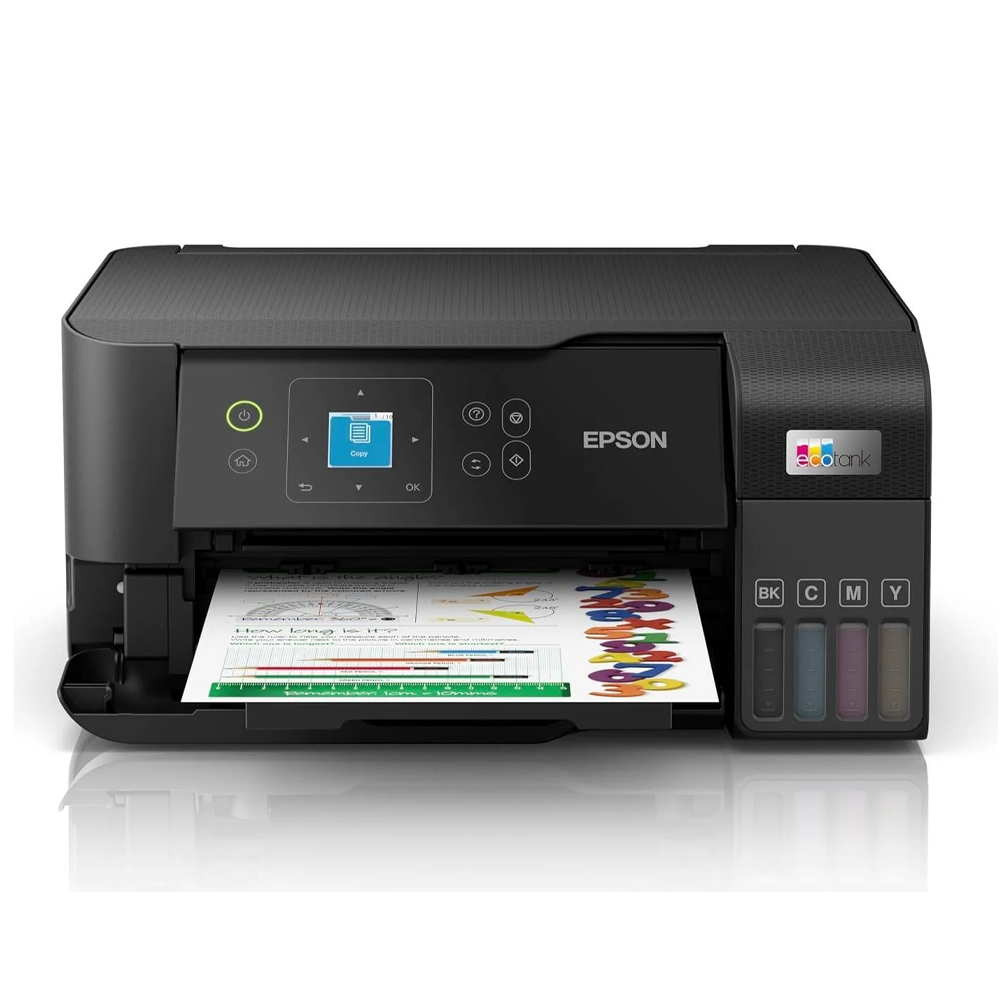 Multifuncional Epson EcoTank L3560, Tinta Color, +A4, Wi-Fi, Impresora – Fotocopiadora – Scanner 1