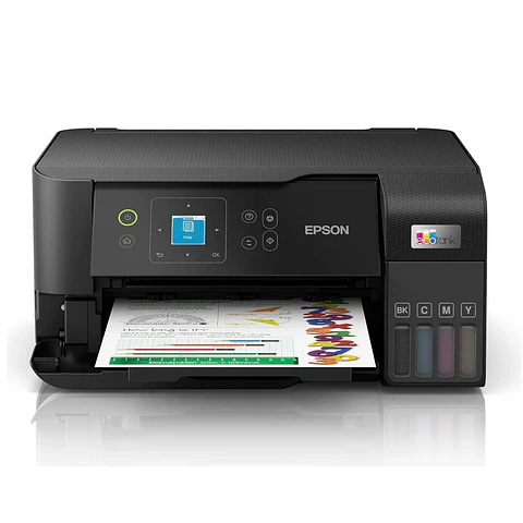 Multifuncional Epson EcoTank L3560, Tinta Color, +A4, Wi-Fi, Impresora – Fotocopiadora – Scanner
