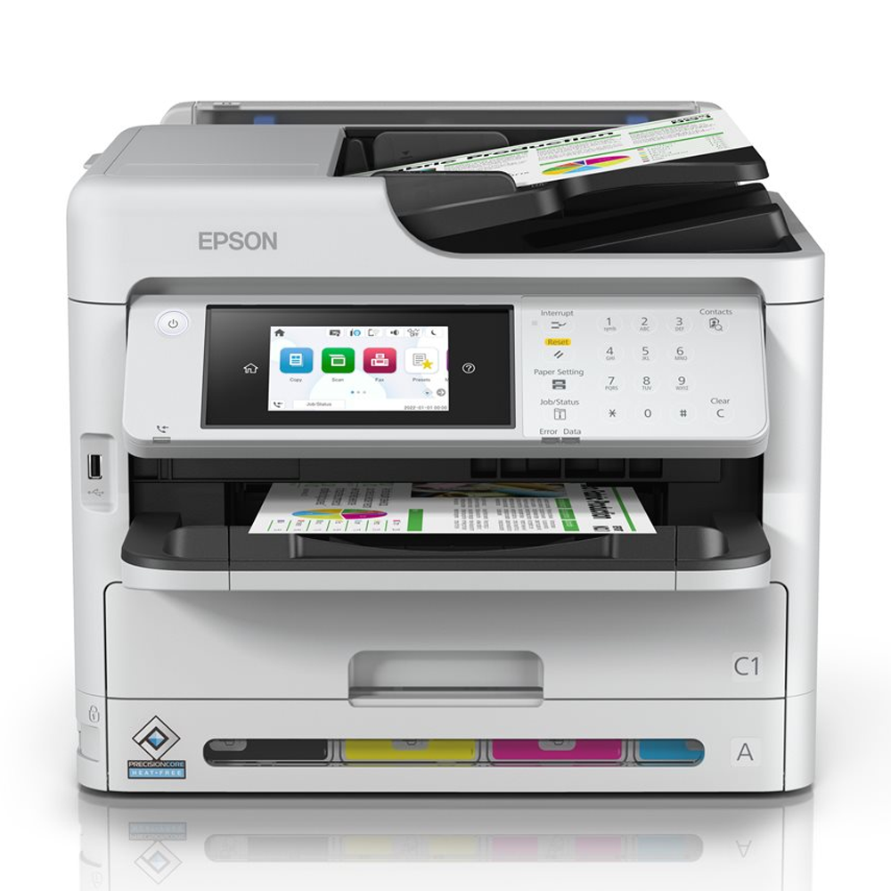 Multifuncional Epson WorkForce Pro WF-C5810, Tinta Color, +A4, Wi-Fi, Ethernet, Impresora – Fotocopiadora – Scanner 1