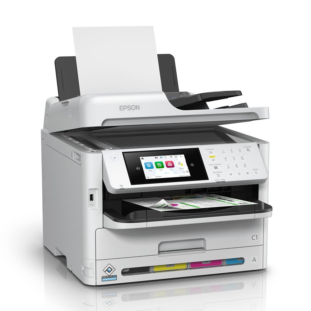 Multifuncional Epson WorkForce Pro WF-C5810, Tinta Color, +A4, Wi-Fi, Ethernet, Impresora – Fotocopiadora – Scanner 3