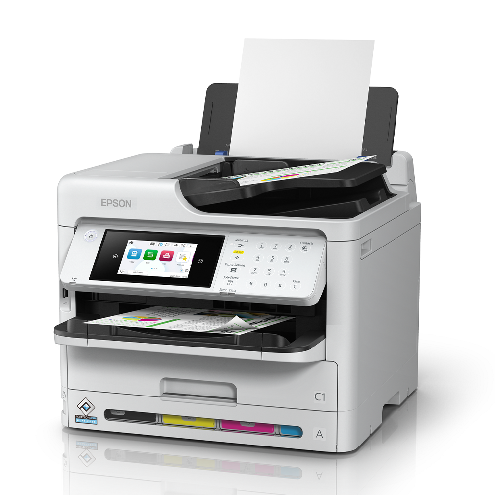 Multifuncional Epson WorkForce Pro WF-C5810, Tinta Color, +A4, Wi-Fi, Ethernet, Impresora – Fotocopiadora – Scanner 2