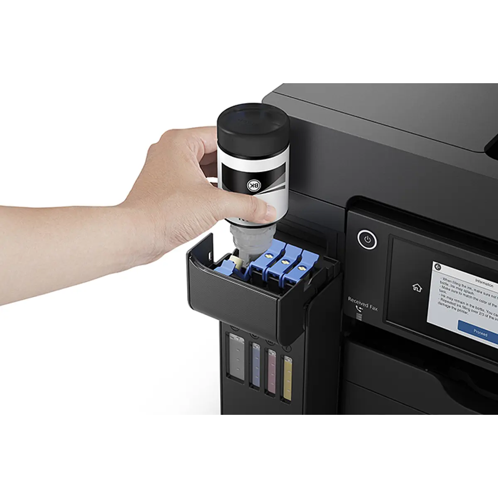 Multifuncional Epson EcoTank L15150, Tinta Color, +A3, Wi-Fi, Ethernet, Impresora – Fotocopiadora – Scanner – Fax 6