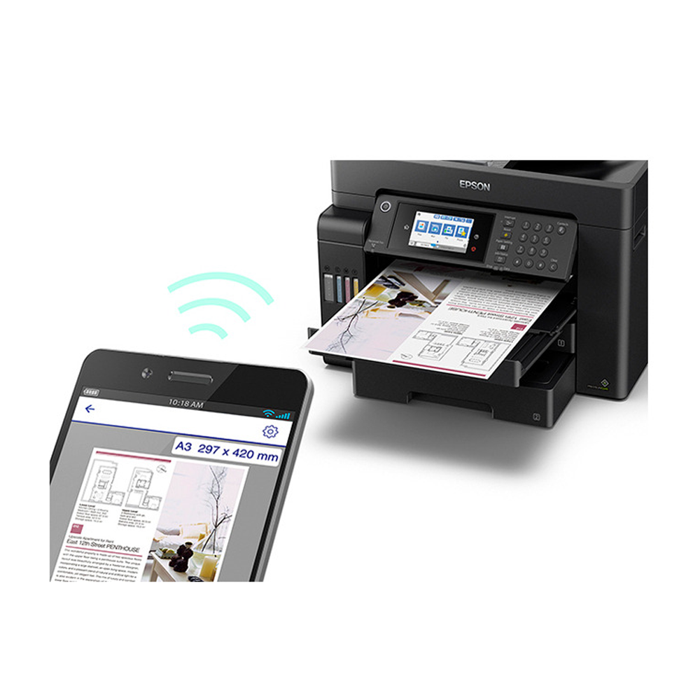 Multifuncional Epson EcoTank L15150, Tinta Color, +A3, Wi-Fi, Ethernet, Impresora – Fotocopiadora – Scanner – Fax 7