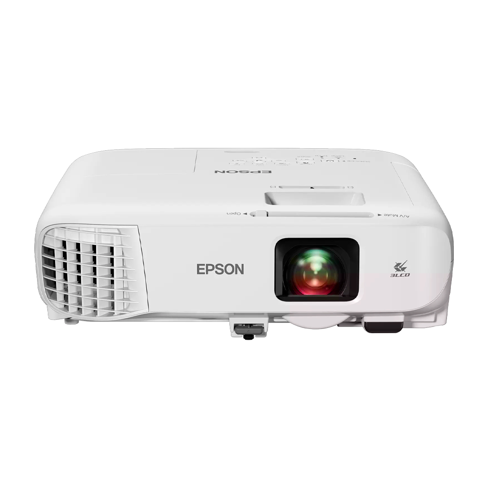 Proyector Epson PowerLite W49, Sala de Clases, 3LCD, XGA (1024 × 768), 3.800 Ansi Lúmenes, Blanco 1