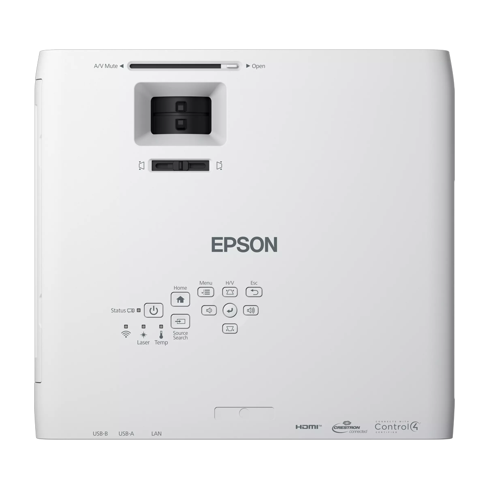 Proyector Epson PowerLite L210W, 3LCD Inalámbrico, WXGA (1200×800), 4.500 Ansi Lúmenes, Blanco 5