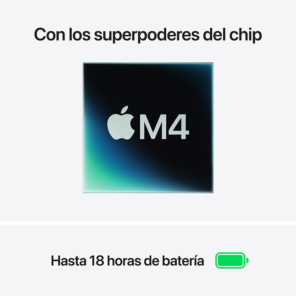 Notebook Apple MacBook Air, M4 (CPU 10C – GPU 10C – NE 16C), macOS Sequoia, RAM 24 GB, SSD 512 GB, 13″, Midnight 6