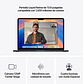 Notebook Apple MacBook Air, M4 (CPU 10C – GPU 10C – NE 16C), macOS Sequoia, RAM 24 GB, SSD 512 GB, 13″, Midnight - Miniatura 7