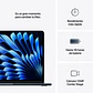 Notebook Apple MacBook Air, M4 (CPU 10C – GPU 10C – NE 16C), macOS Sequoia, RAM 24 GB, SSD 512 GB, 13″, Midnight - Miniatura 8
