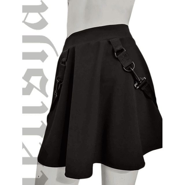 Falda Black Ancha