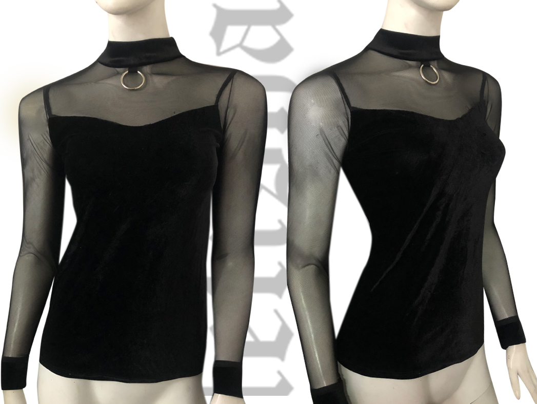 Polera Vicious Velvet