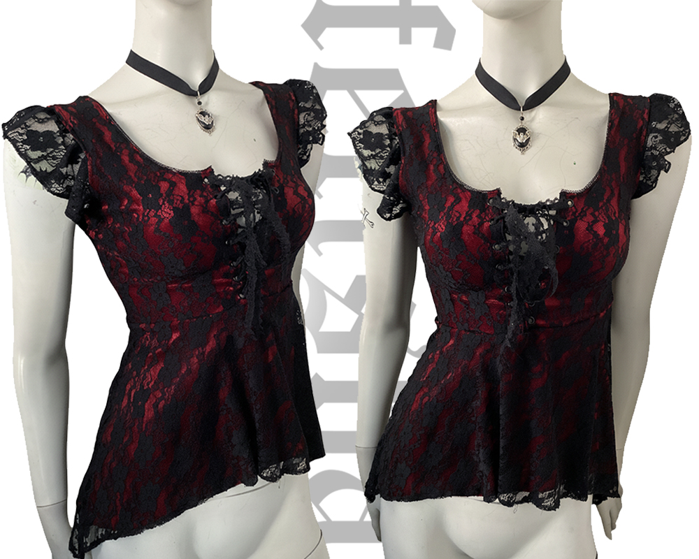 Polera Red Doll
