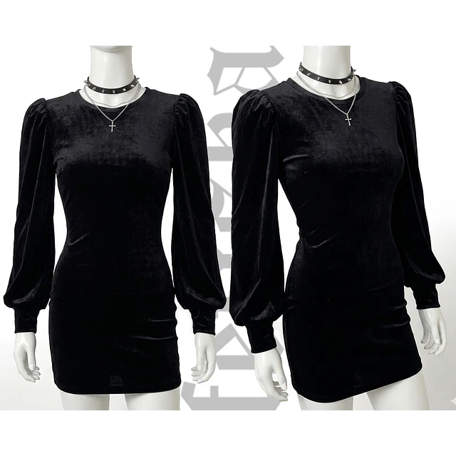 Vestido Basic Velvet