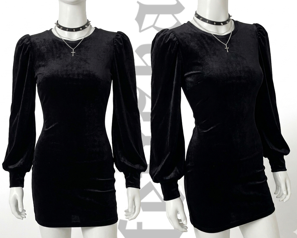 Vestido Basic Velvet