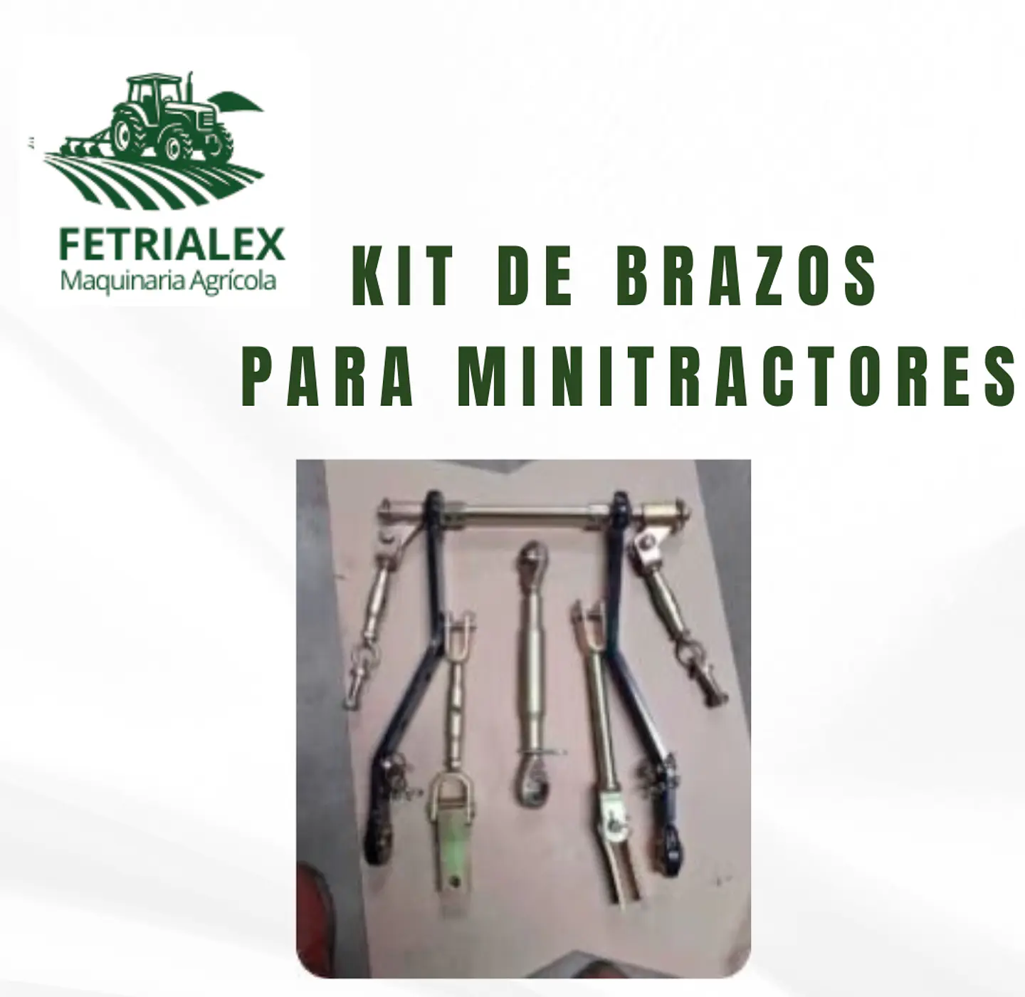 KIT DE TRES PUNTOS  PARA MINITRACTORES 1