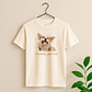 Custom Turn Photo into Personality Art Pet Portrait Unisex Crewneck T-shirt S-5XL Illustration Style Pet Lover Gift - thumbnail 4
