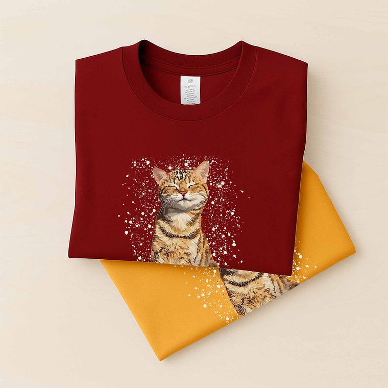 Custom Turn Photo into Personality Art Pet Portrait Unisex Crewneck T-shirt S-5XL Illustration Style Pet Lover Gift 6
