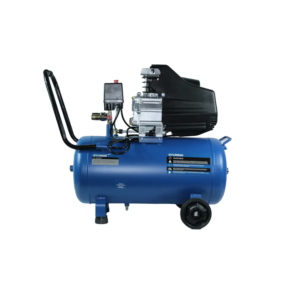 COMPRESOR HYUNDAI MONOFÀSICO 2HP 50L 115PSI DIRECTO 3