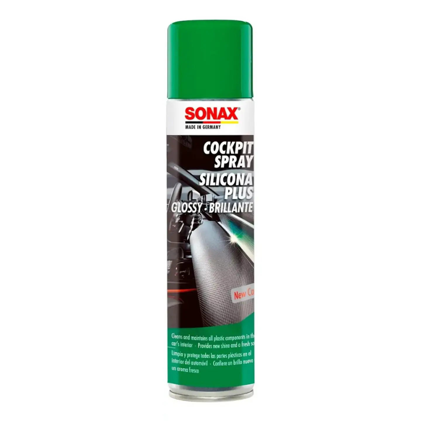 SILICONA AROMA NUEVO EN AEROSOL 400 ML SONAX 1