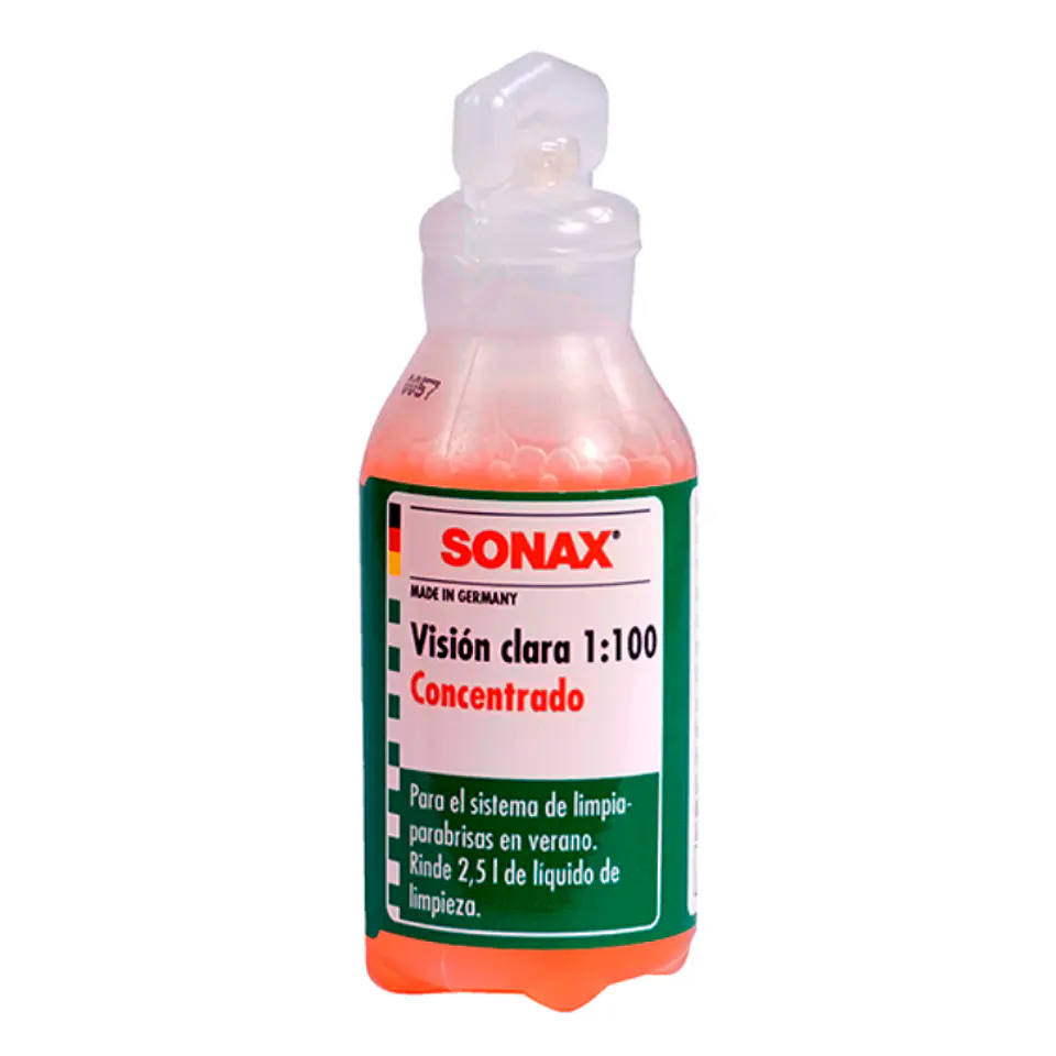 VISION CLARA LIQUIDO LIMPIA PARABRISAS CONCENTRADO 25 ML SONAX 1