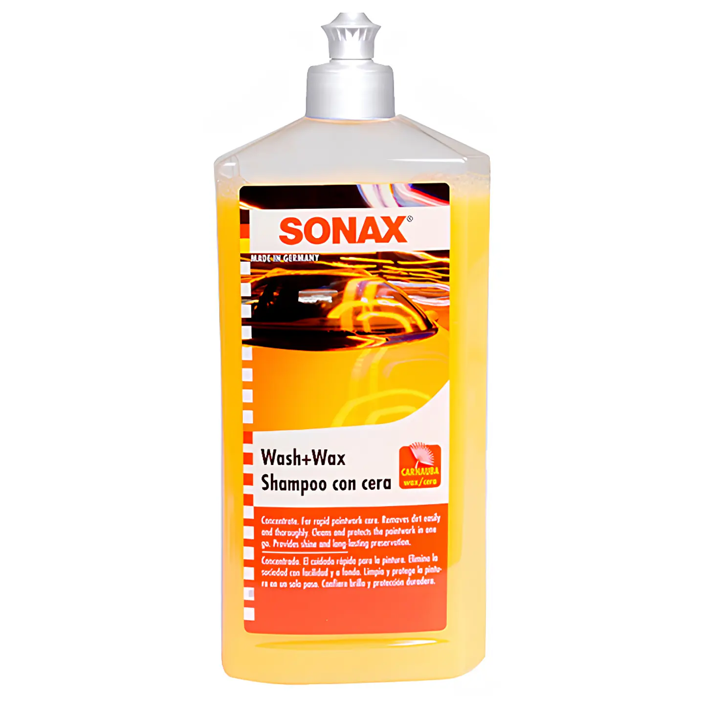 SHAMPOO CON CERA CARNAUBA 500 ML SONAX 1