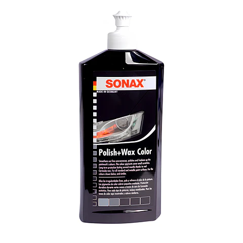 POLISH WAX CERA COLOR NEGRO 500 ML SONAX
