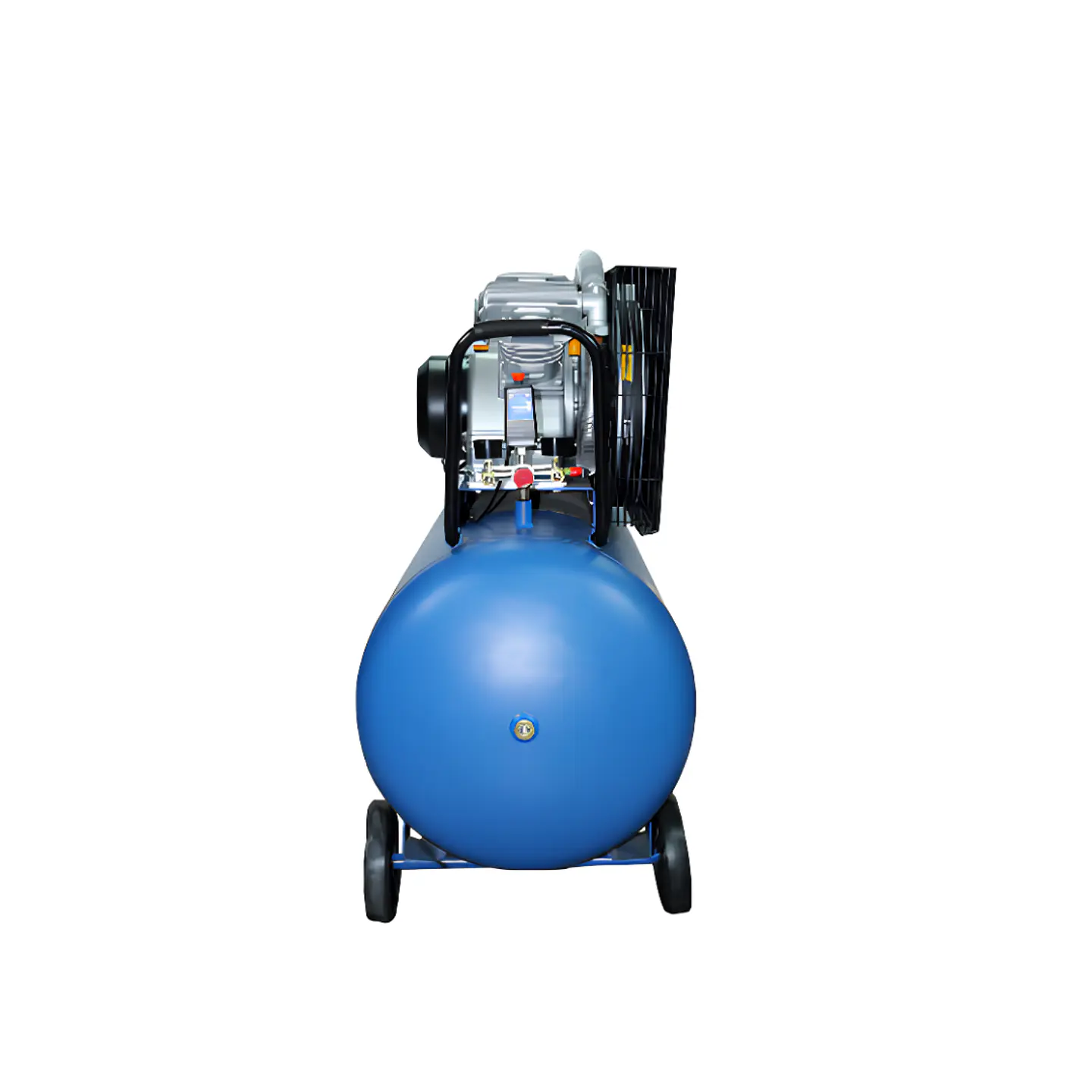 COMPRESOR HYUNDAI TRIFÁSICO 5,5 HP 300L 115PSI CORREA  2
