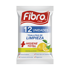 Wipes Pouch Limón 12 un