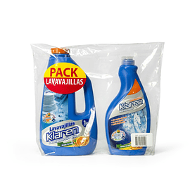 Pack Lavavajilla Detergente + Abrillantador