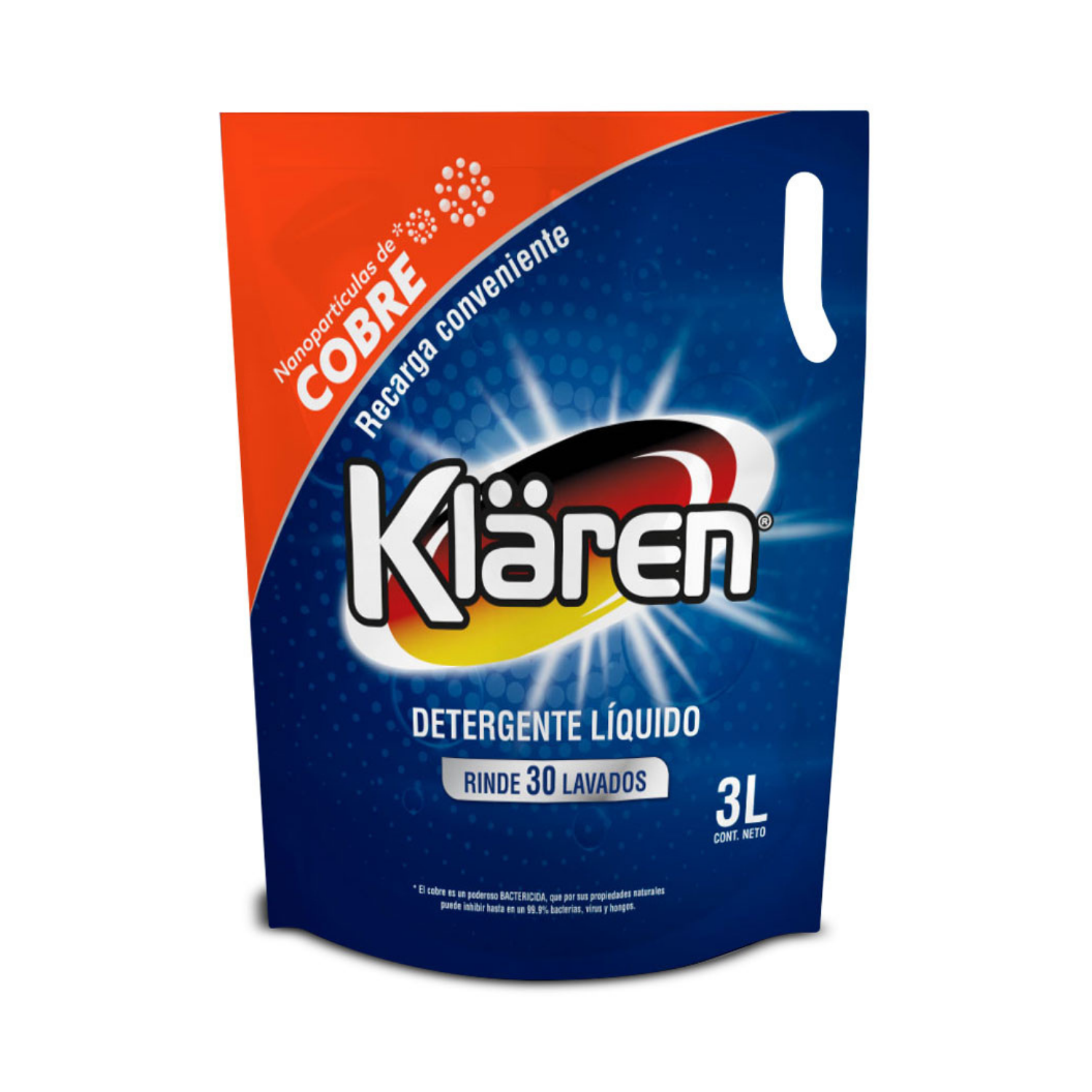 Detergente Cobre Recarga 3 lts