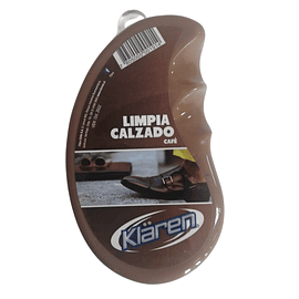 Esponja Limpia Calzado Café