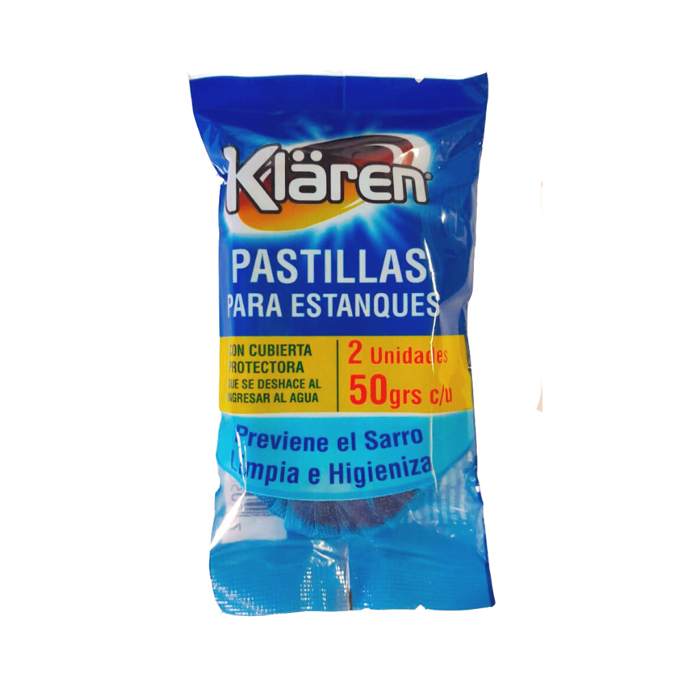 PASTILLAS WC X2 KLAREN