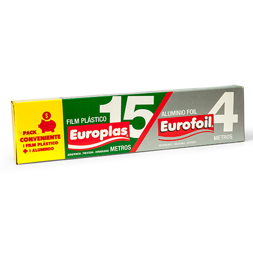 Pack Europlas 15 mts / Eurofoil 4 mts