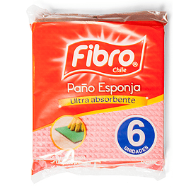 Paño esponja 6 un