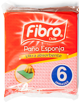 Paño esponja 6 un