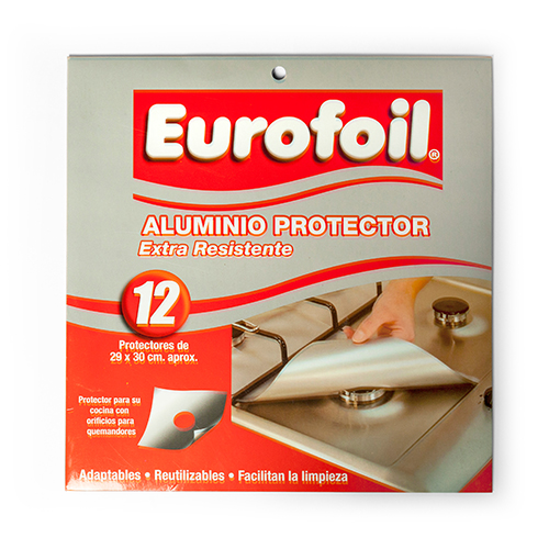 Aluminio protector para cocina Eurofoil