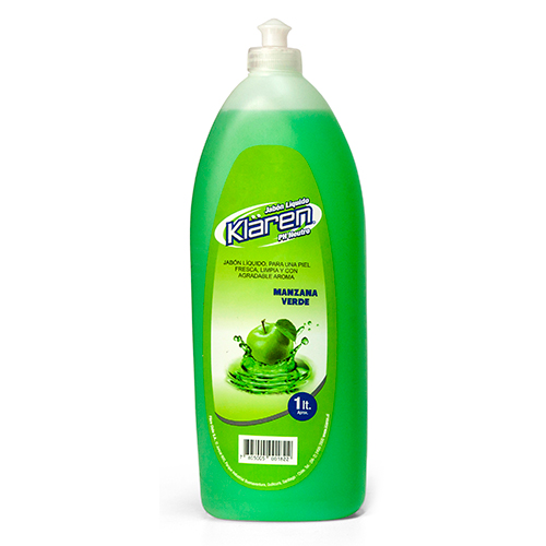 Jabón liquido 1 lt Manzana Verde