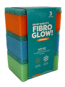 Set Esponjas: Misma Fibra, Doble Poder (3 unidades)