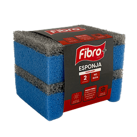 Set Esponjas: Misma Fibra, Doble Poder (2 unidades)