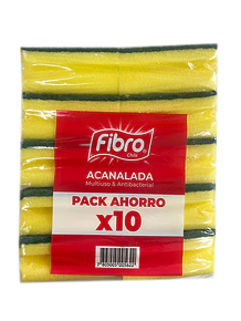 Esponja Acanalada x10