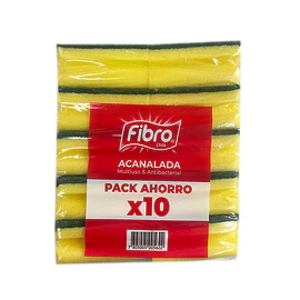 Esponja Acanalada x10