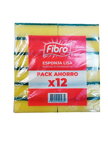 Esponja lisa x12