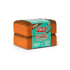 Esponja Cobre Lisa x2
