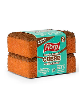 Esponja Cobre Lisa x2