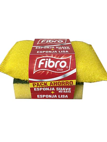 Esponja No Raya + Lisa (2 unidades)